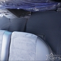 Автомобильные коврики EVA на Nissan Pathfinder III 3 ряда (2004-2014)