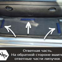 Автомобильные коврики EVA на Накладки на пороги Hyundai Grand Starex (2017->)