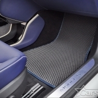 Коврики текстильные на Tesla Model S (2012->) 