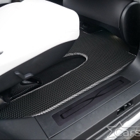 Коврики текстильные на Tesla Model X 6 мест 3 ряда (2015->) 