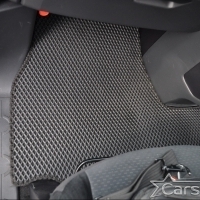 Коврики текстильные на Mitsubishi Delica D5 8мест пр.руль (2007->)