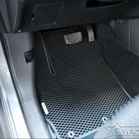 Коврики текстильные на Mitsubishi Outlander III 3 ряда (2012->)