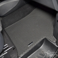 Коврики текстильные на Mercedez-Benz V-klasse II W447 (2 ряд - 2 места с проходом) (2014->)