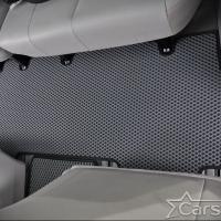 Двухслойные коврики EVA на Toyota Sienna III 6 мест (2010-2020)