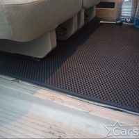 Двухслойные коврики EVA на Nissan Serena II C24 пр.руль (2000-2005)