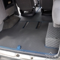Двухслойные коврики EVA на Mitsubishi Delica IV Long пр.руль (1994-2007) 