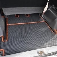 Двухслойные коврики EVA на Toyota Estima II пр.руль (2000-2006)