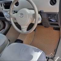 Двухслойные коврики EVA на Toyota Sienta I пр.руль (2003-2015)