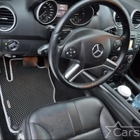 Двухслойные коврики EVA на Mercedes-Benz GL-klasse I X164 3 ряда (2006-2012)
