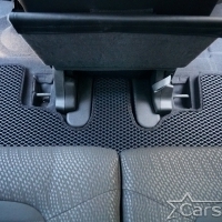 Двухслойные коврики EVA на Nissan Pathfinder III 3 ряда (2004-2014)