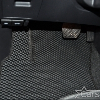 Двухслойные коврики EVA на Nissan Qashqai 2+ 3 ряда (2008-2013)