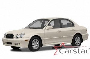 Комплект ковриков в салон Hyundai Sonata IV Тагаз (1998-2011)