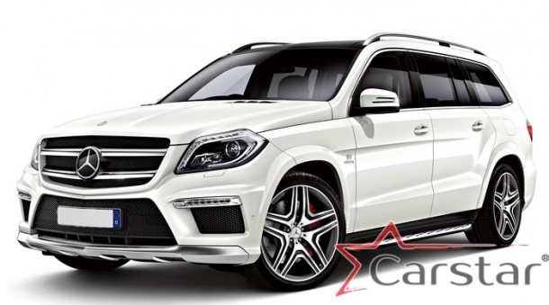 Текстильные коврики для Mercedes-Benz GL-klasse II X166 (2012-2015)