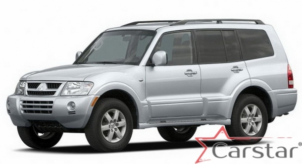Двухслойные коврики EVA для Mitsubishi Montero III 5D (2000-2006)