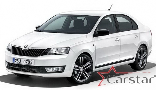 Текстильные коврики для Skoda Rapid I (2012-2020)