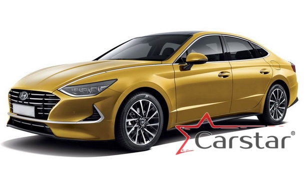 Двухслойные коврики EVA для Hyundai Sonata VIII (2019->) 
