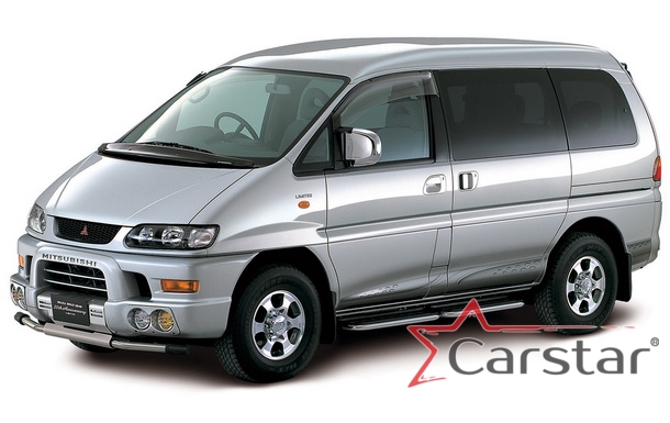 Текстильные коврики для Mitsubishi Delica IV Long пр.руль (1994-2007) 