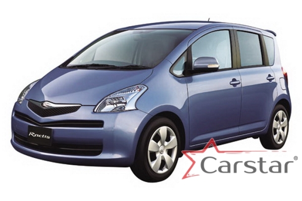 Текстильные коврики для Toyota Ractis I пр.руль 4WD (2005-2010) 