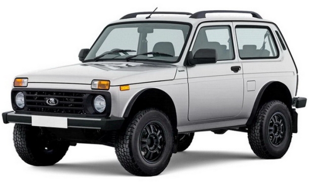 Текстильные коврики для Lada (ВАЗ) 2121 (4x4) Нива 3D (2020->) рестайл2
