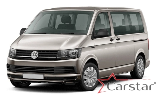 Двухслойные коврики EVA для Volkswagen Transporter T6 (2015-2019)