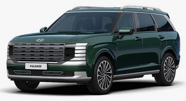 Двухслойные коврики EVA для Hyundai Palisade II (2024->)