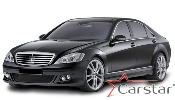 Автомобильные коврики EVA 3D для Mercedes-Benz S-klasse V W221 (2005-2013)
