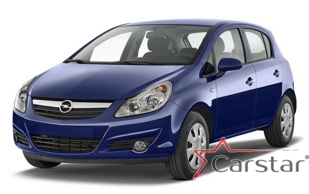Автомобильные коврики EVA 3D для Opel Corsa D (2006-2014)