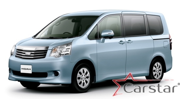 Автомобильные коврики EVA 3D для Toyota Noah-Voxy II пр.руль (2007-2015) Без салазок